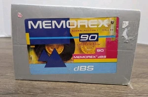 Memorex DBS 90 leere Audiokassetten Kassetten normale Position 10er-Packung NEU NOS - Bild 1 von 7