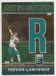 2022 Donruss Elite #SB-TL4 Trevor Lawrence Spellbound Green - Picture 1 of 2