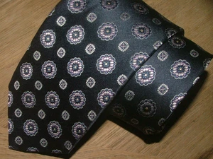 MEN ROBERT TALBOTT BEST OF CLASS TIE 100% HEAVY SILK HAND SEWN BLUE FLORAL #0038 - Picture 1 of 5