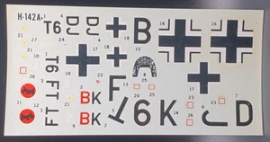 Revell | No. H-142 | 1:72 Ju 87 Tank Buster Decals - Picture 1 of 1