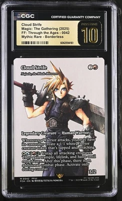 NAJEELA, THE BLADE-BLOSSOM Final Fantasy Cloud Strife Mythic CGC Pristine 10 MTG - Image 1 of 2