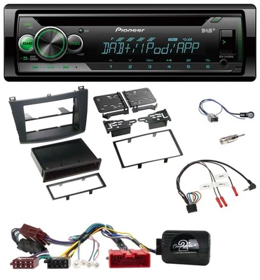 Pioneer USB MP3 DAB Lenkrad CD Autoradio für Mazda 3 2009-2013 aktiv - Bild 1 von 4