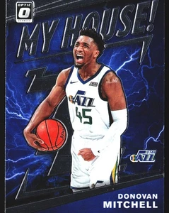 Donovan Mitchell 2019-20 Donruss Optic My House Utah Jazz #16 - Imagen 1 de 2