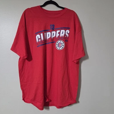Los Angeles Clippers T-Shirt Mens 2XL George 13 NBA LA Clippers NWOT  - Image 1 of 3
