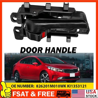 Interior Door Handle For 2010-2013 Kia Forte Forte Koup Front or Rear RH Plastic - Image 1 of 4