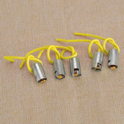 5pcs BA9S Car Truck Light Bulb Sockets Holders With Wire Connectors top - Image 1 of 4