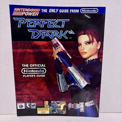 Perfect Dark Official Strategy Player's Guide Nintendo Power N64 - Image 1 of 2