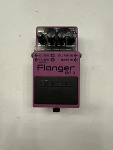 Pedal efecto bajo para guitarra digital estéreo Boss Roland BF-3 Flanger - Imagen 1 de 6