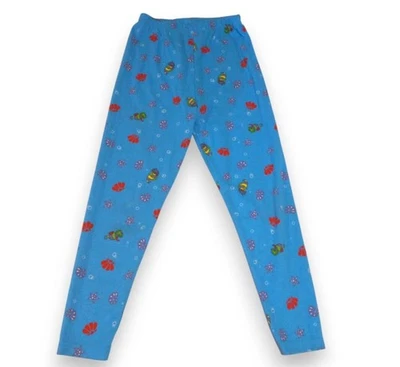 Vtg Disney The Little Mermaid Pull On Pants-Size 10/12-Seahorse AOP Print-90s - Image 1 of 4