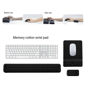 Keyboard Wrist Rest, Wrist Rest for Keyboard and Mouse, Ergonomic Memory5191 - Afbeelding 1 van 6