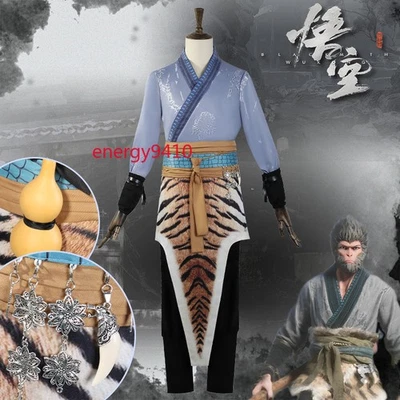 Black Myth: Wukong Cosplay Disfraz Uniforme Anime Halloween Fiesta Disfraz Juegos con disfraces Foto 1 de 4