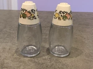 Vintage Corning Corelle Spezie della Vita Sale e Pepe Shaker Verdure - Foto 1 di 4