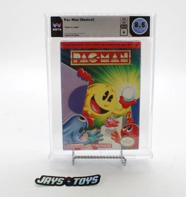 Pac-Man (Namco) Nintendo NES 1993 WATA A 8.5 - Image 1 of 4