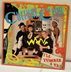B12 Culture Club: I'll Tumble 4 Ya'/ Mystery Boy, 1982 Epic 34-03912 - Synth Pop - Picture 1 of 4