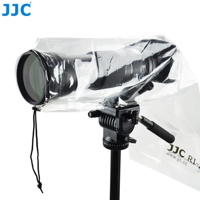 JJC 2PCS Waterproof Rain Cover Coat Protector for DSLR Camera with Lens 18"x7" - Image 1 of 4