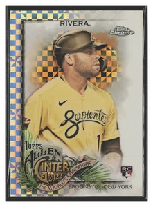 Emmanuel Rivera RC - 2022 Topps Allen and Ginter Chrome X-fractors #157 Case Hit - Picture 1 of 2