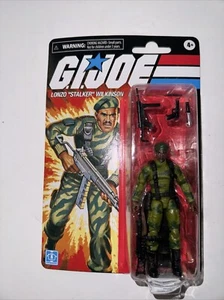 G.I. Joe Retro O-ring  Sgt Lonzo Stalker 3.75 Inch Action Figure - Picture 1 of 3