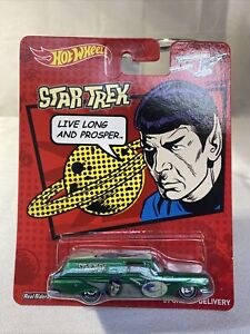 Hot Wheels Diecast Star Trek Spock 59 Chevy Delivery HW Pop Culture