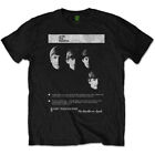 The Beatles With The Beatles 8 Track Official Tee T-Shirt Mens