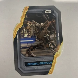2023 Topps Star Wars Flagship General Grevious#LS-19 Lightsaber Stylings Die Cut - Picture 1 of 2