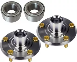 Kit de 2 cojinetes de cubo de rueda delantera para 03-10 Chrysler PT Cruiser 03-05 Dodge Neon - Imagen 1 de 4