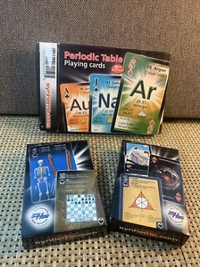Carte da Gioco Syn Heme Tavolo Periodico Set di 2 Mazzi Impara Chimica 5°Ed - Foto 1 di 13