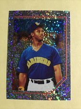 1992 PANINI STICKER #277 Ken Griffey Jr.  ALL STAR - MINI FOIL- NM-MINT t75