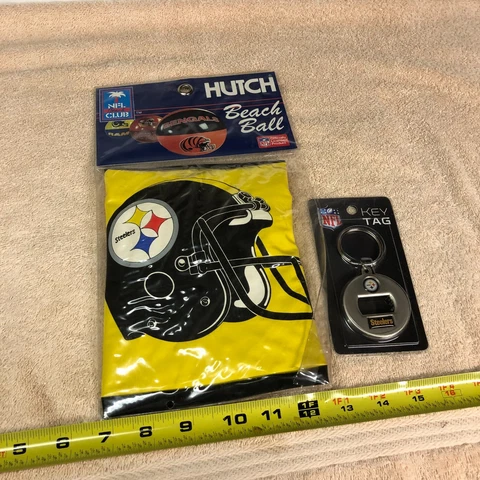 LOT OF 2 PITTSBURGH STEELERS ITEMS Cover
