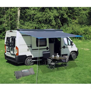 Sonnensegel Vordach Markise Sonnendach Sonnenvordach für Wohnwagen 2,50 x 2,4 m - Bild 1 von 10