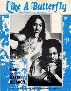 Mac & Katie Kissoon Like A Butterfly Sheet Music 1975 - Picture 1 of 1