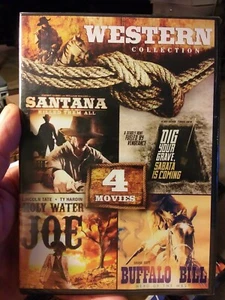 4-Movie Western Collection (DVD, 2014) Holy Water Joe / Dig Your Gr - Brand New - Picture 1 of 1