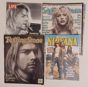 Kurt Cobain Rolling Stone/Life Magazine Special Issues Lot - Picture 1 of 13