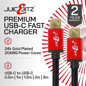 Cable USB C a Tipo C para iPhone 15 16 Samsung S25 S24 S23 PD 60W Cable de Carga - Imagen 1 de 12