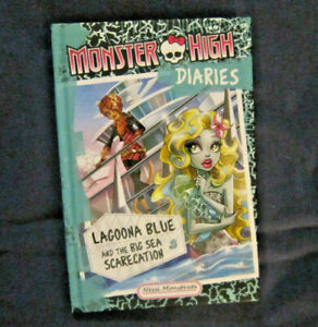 Monster High Diaries LAGOONA BLUE and the Big Sea Scarecation hardcover book