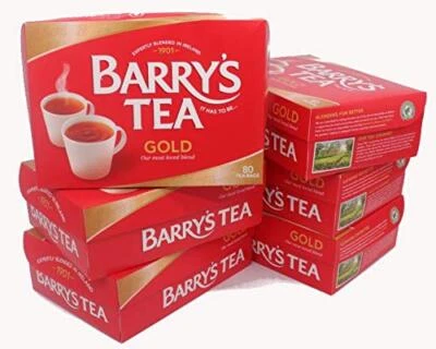 Paquete de 6 té de mezcla de oro de 80 unidades mezcla exclusiva de Ruanda Kenia Assam Foto 1 de 3