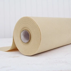 Premium Felt Roll - By The Yard - 36" Wide - Cream - Soft Wool-Like 1.2mm - Picture 1 of 11