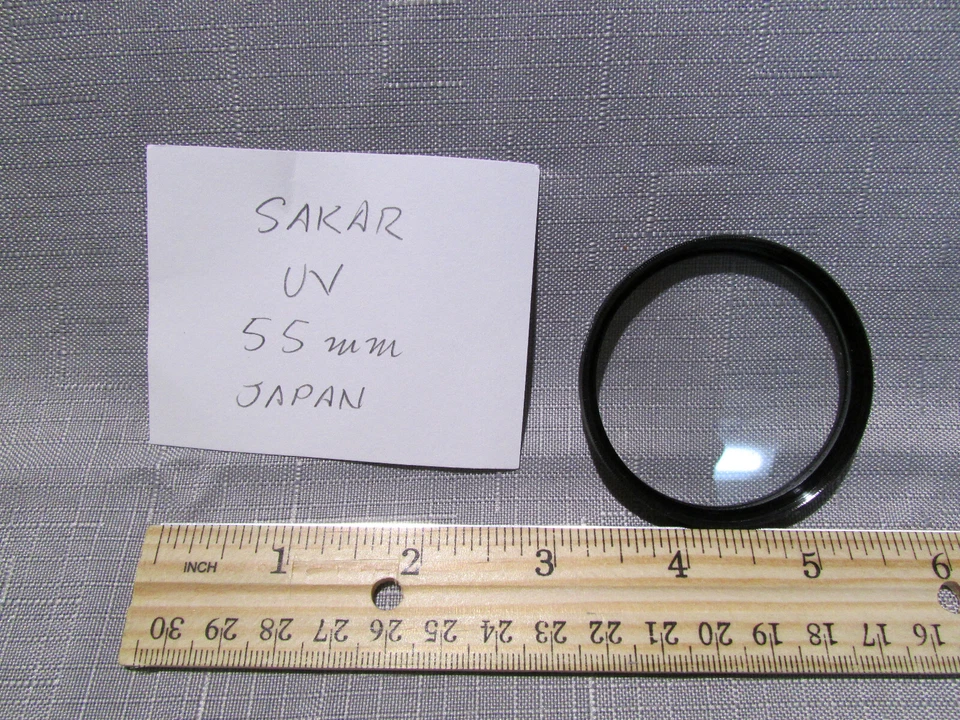 Sakar UV Haze 55mm Filter Made In Japan Excellent - Image 1 of 1