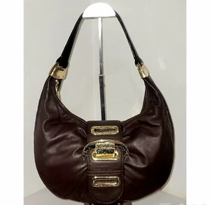MICHAEL KORS Morgan Mocha Leather Hobo Bag - Picture 1 of 10