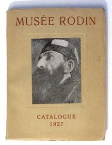 MUSEE RODIN 1927 Catalouge  SCULPTURES & DRAWINGS IN PARIS MUSEUM L'Hotel Biron  - Imagen 1 de 10