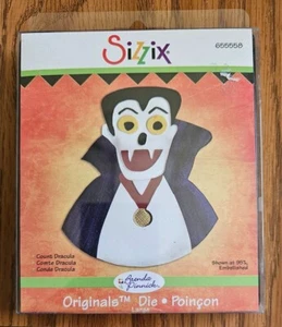 Sizzix Bigz and Originals Dies Halloween Count Dracula Ghosts NIP - Picture 1 of 8