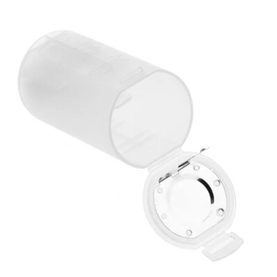 Convertidor de batería de tamaño 2 AA a 1 D adaptador/caja adaptador soporte caja de almacenamiento blanco Foto 1 de 4