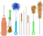Bottle Brush Pipe Cleaning Kit Bong Brushes Water Bubbler Hose Tips Cleaner New