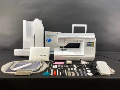 Brother NQ3550W Sewing + Embroidery Machine w / BES BLUE Software - VERY LOW USE - Image 1 of 4