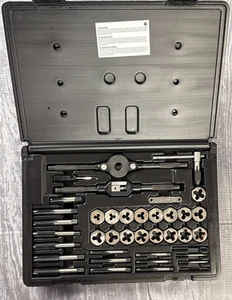 VERY RARE Craftsman PROFESSIONAL 39pc Tap & Die Set Item 52306 Made In USA - Picture 1 of 9