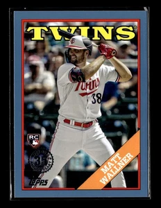 2023 Topps Update #88US-31 Matt Wallner 1988 35th Anniversary Blue Card - Picture 1 of 2