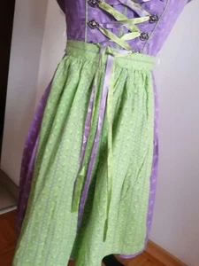 Trachten Schürze Gr. S Volklore Volkskunst Oktoberfest Wiesn Landhaus grüne Farb - Bild 1 von 4