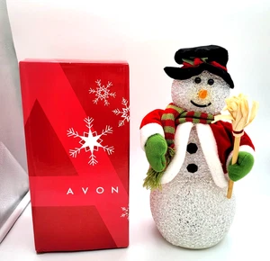 Avon Chilly Sam Animated Light Up Snowman See Video - Picture 1 of 2