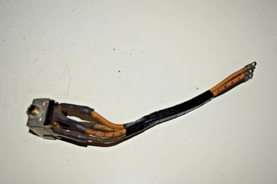 1940 Ford Mercury headlamp switch + wiring 40 flathead V8 headlight headlite - Image 1 of 4