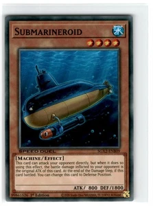 Yu-Gi-Oh! Speed Duel Submarineroid Common SGX2-ENB09 Lightly Played 1st Edition - Picture 1 of 2
