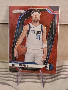 2024-25 Panini Prizm Klay Thompson Red Choice Prizm /88 #107 Dallas Mavericks - Imagen 1 de 2